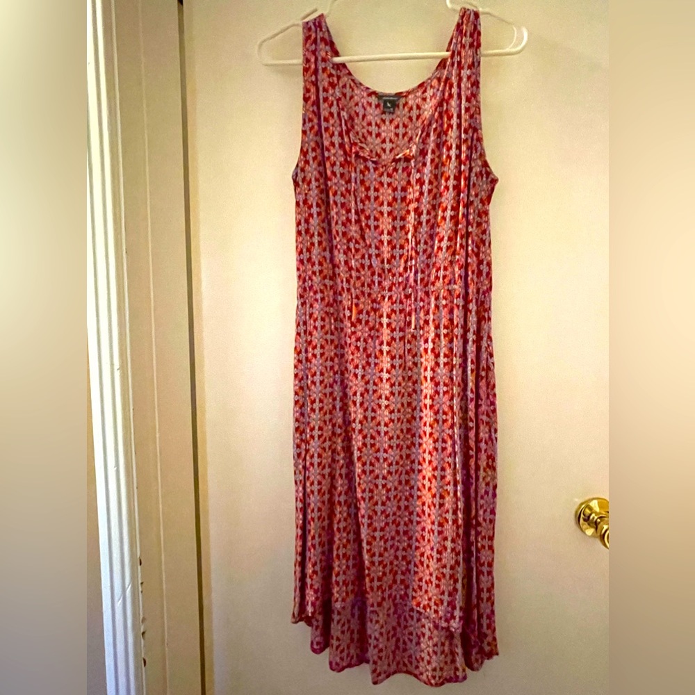 Eddie Bauer dress, red, size 10